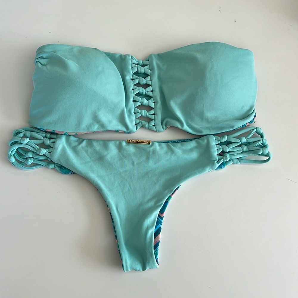 San Lorenzo reversible cheeky bikini